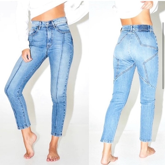 REVICE Venus‎ Star High Waisted Skinny Stretch Denim Blue Jeans Sz 25 Women’s - Picture 3 of 15